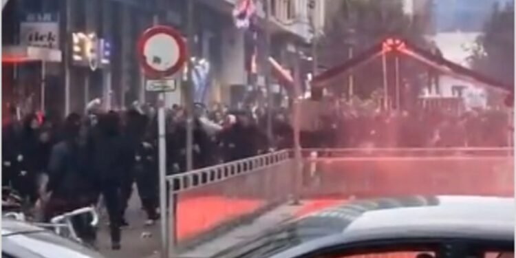 ULTRAS DEL BENFICA GENERAN PÁNICO EN HOTEL DONDE SE HOSPEDABAN AFICIONADOS DEL INTER