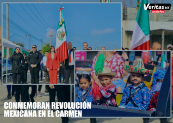 CONMEMORAN REVOLUCIÓN MEXICANA  EN EL CARMEN