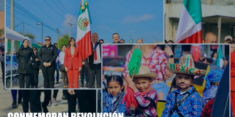 CONMEMORAN REVOLUCIÓN MEXICANA  EN EL CARMEN 1 CONMEMORAN REVOLUCIÓN MEXICANA  EN EL CARMEN
