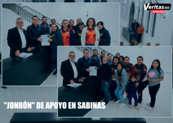 “JONRÓN” DE APOYO EN SABINAS