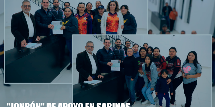 “JONRÓN” DE APOYO EN SABINAS