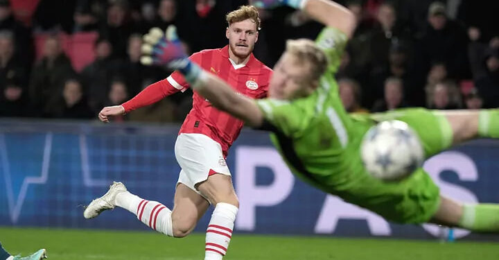 PSV Y ARSENAL EMPATAN EN UN DUELO INTENSO EN LA CHAMPIONS LEAGUE 1 PSV Y ARSENAL EMPATAN EN UN DUELO INTENSO EN LA CHAMPIONS LEAGUE