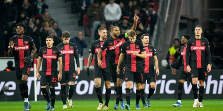BAYER LEVERKUSEN CULMINA FASE DE GRUPOS DE LA EUROPA LEAGUE CON VICTORIA IMPARABLE 1 LIVERPOOL SUFRE DERROTA EN LA EUROPA LEAGUE ANTE UNION SAINT-GILLOISE