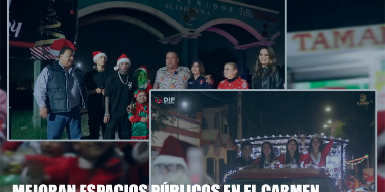 Mejoran espacios públicos en El Carmen 1 Mejoran espacios públicos en El Carmen