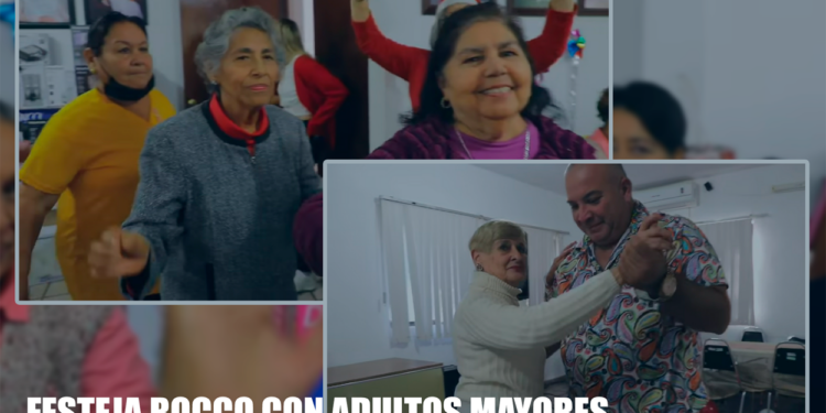 Festeja Rocco con adultos mayores