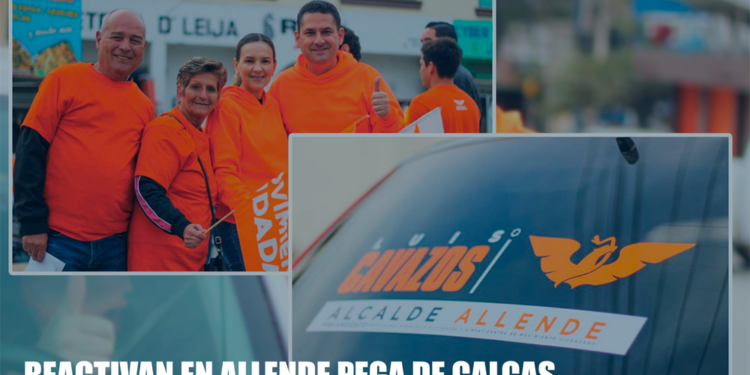Reactivan en Allende pega de calcas