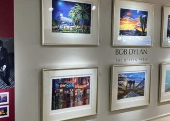 BOB DYLAN INMORTALIZA “EL CAMINO TRILLADO” A TRAVÉS DE SUS GRABADOS: UNA ODA AL PAISAJE ESTADOUNIDENSE