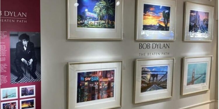 BOB DYLAN INMORTALIZA “EL CAMINO TRILLADO” A TRAVÉS DE SUS GRABADOS: UNA ODA AL PAISAJE ESTADOUNIDENSE