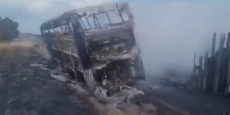 TRAGEDIA EN SINALOA: 19 VÍCTIMAS TRAS IMPACTO ENTRE AUTOBÚS Y TRÁILER 1 TRAGEDIA EN SINALOA: 19 VÍCTIMAS TRAS IMPACTO ENTRE AUTOBÚS Y TRÁILER