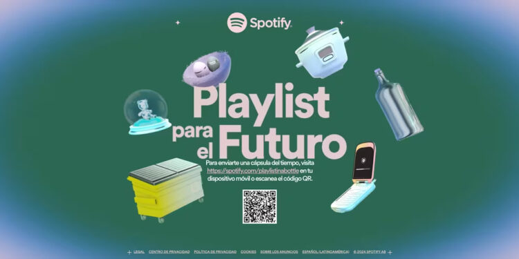 SPOTIFY REVOLUCIONA LAS RESOLUCIONES MUSICALES CON SU FUNCIÓN 'PLAYLIST PARA EL FUTURO' 1 SPOTIFY REVOLUCIONA LAS RESOLUCIONES MUSICALES CON SU FUNCIÓN ‘PLAYLIST PARA EL FUTURO’