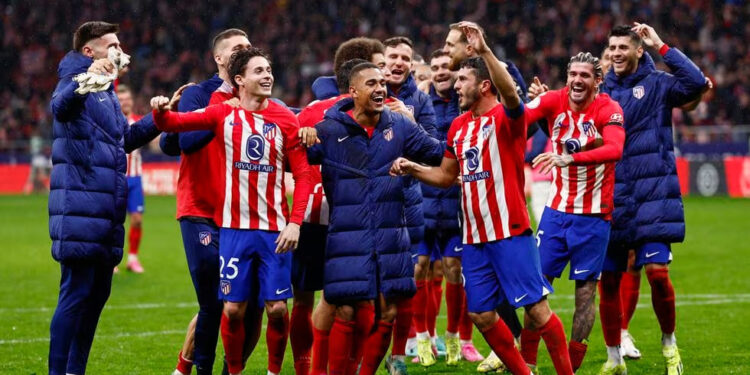 TRIUNFO ÉPICO DEL ATLÉTICO EN DERBI APASIONANTE ANTE EL REAL MADRID 1 TRIUNFO ÉPICO DEL ATLÉTICO EN DERBI APASIONANTE ANTE EL REAL MADRID