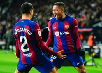 VITOR ROQUE MARCA SU PRIMER GOL CON EL BARCELONA EN UNA VICTORIA AGÓNICA SOBRE OSASUNA