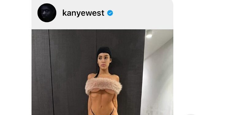 KANYE WEST DESATA CONTROVERSIA AL COMPARTIR IMÁGENES DE BIANCA CENSORI CASI DESNUDA 1 KANYE WEST DESATA CONTROVERSIA AL COMPARTIR IMÁGENES DE BIANCA CENSORI CASI DESNUDA