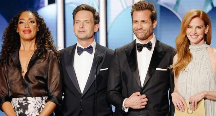 REUNIÓN ÉPICA EN LOS GLOBOS DE ORO: ESTRELLAS DE ‘SUITS’ DESLUMBRAN, PERO MEGHAN MARKLE BRILLA POR SU AUSENCIA