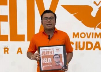 FÉLIX ARRATIA REGISTRA MÁS DE 3,500 FIRMAS Y SE POSTULA COMO PRECANDIDATO DE MC A LA ALCALDÍA DE JUÁREZ