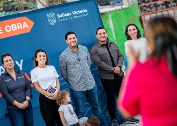 INICIA RAÚL CANTÚ OBRAS DE PAVIMENTACIÓN EN SALINAS VICTORIA