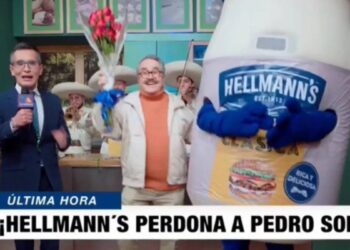 PEDRO SOLA SE REDIME: REPITE COMERCIAL DE HELLMANN’S 17 AÑOS DESPUÉS DE SU INFAME ERROR