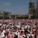 MARCHAN POR LA DEMOCRACIA… Y CONTRA REFORMAS DE AMLO
