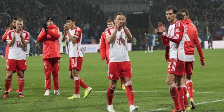BAYERN MÚNICH CAE ANTE BOCHUM, PERO MANTIENE EL SEGUNDO PUESTO EN LA BUNDESLIGA 1 BAYERN MÚNICH CAE ANTE BOCHUM, PERO MANTIENE EL SEGUNDO PUESTO EN LA BUNDESLIGA