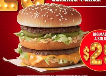 MCDONALD’S ANUNCIA PROMOCIÓN IMPERDIBLE: BIG MAC A SOLO 29 PESOS