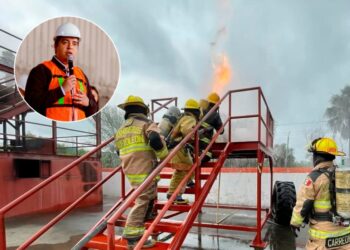 GARANTIZA NAVA OPERACIÓN DE BOMBEROS EN SANTA; APORTARÁ MUNICIPIO 6.5 MDP