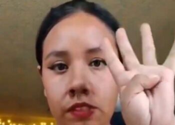 AGREDE A MUJER DURANTE LIVE