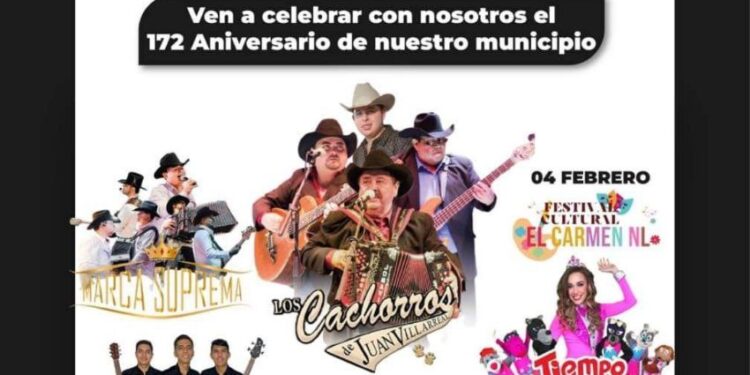 ALISTA EL CARMEN FESTEJO CON MÚSICA 1 ALISTA EL CARMEN FESTEJO CON MÚSICA