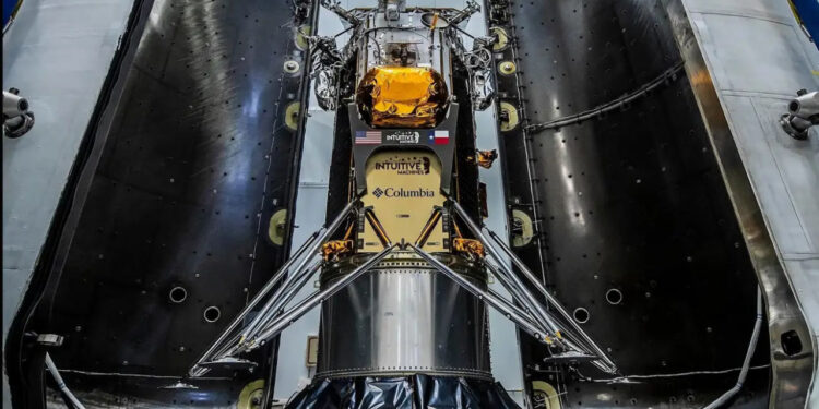 SPACEX Y INTUITIVE MACHINES SE PREPARAN PARA UN LANZAMIENTO HISTÓRICO EN EL DÍA DE SAN VALENTÍN 1 SPACEX Y INTUITIVE MACHINES SE PREPARAN PARA UN LANZAMIENTO HISTÓRICO EN EL DÍA DE SAN VALENTÍN