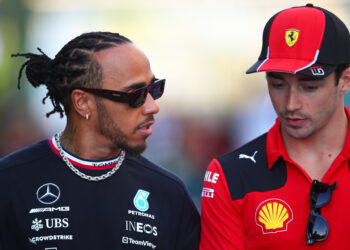CHARLES LECLERC Y LEWIS HAMILTON SERÁN LOS PILOTOS DE FERRARI EN LA TEMPORADA 2025 DE F1