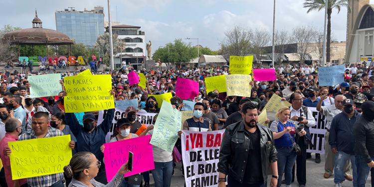 CRECEN PROTESTAS CIUDADANAS CONTRA REELECCIÓN DE ALCALDE DE REYNOSA