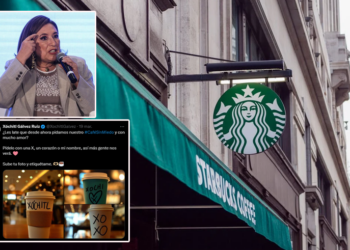 STARBUCKS NIEGA VÍNCULOS CON XOCHITL GÁLVEZ