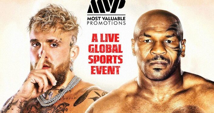 ¡MIKE TYSON RETORNA AL RING CONTRA JAKE PAUL EN UN EVENTO A SER TRANSMITIDO POR NETFLIX! 1 ¡MIKE TYSON RETORNA AL RING CONTRA JAKE PAUL EN UN EVENTO A SER TRANSMITIDO POR NETFLIX!