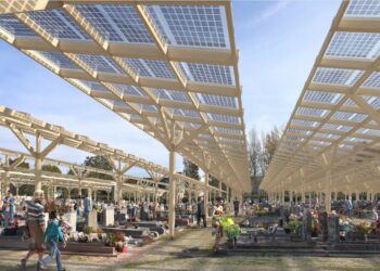 CIUDAD FRANCESA INNOVA: CEMENTERIO CONVERTIDO EN FUENTE DE ENERGÍA SOLAR
