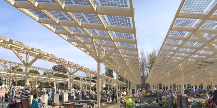 CIUDAD FRANCESA INNOVA: CEMENTERIO CONVERTIDO EN FUENTE DE ENERGÍA SOLAR 1 CIUDAD FRANCESA INNOVA: CEMENTERIO CONVERTIDO EN FUENTE DE ENERGÍA SOLAR