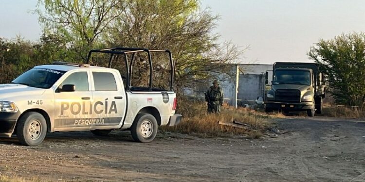 HALLAN CALCINADOS EN PESQUERÍA 1 HALLAN CALCINADOS EN PESQUERÍA