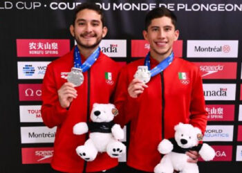MÉXICO DESTACA EN LA PRIMERA ETAPA DEL SERIAL DE COPAS DEL MUNDO DE CLAVADOS 2024 EN MONTREAL