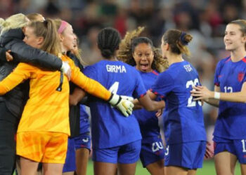 LINDSEY HORAN DA LA VICTORIA A ESTADOS UNIDOS EN LA COPA ORO W AL VENCER A BRASIL 1-0