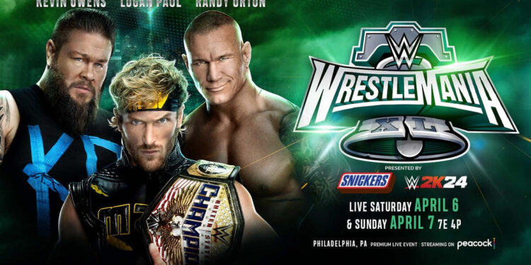 NOVEDADES EN LA CARTELERA DE WRESTLEMANIA XL: LOGAN PAUL ENFRENTARÁ A KEVIN OWENS Y RANDY ORTON 1 NOVEDADES EN LA CARTELERA DE WRESTLEMANIA XL: LOGAN PAUL ENFRENTARÁ A KEVIN OWENS Y RANDY ORTON