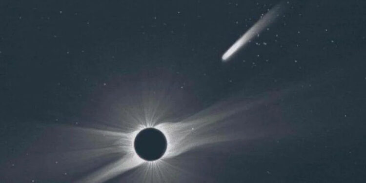 SE ACERCA UN ECLIPSE TOTAL DE SOL Y LA VISITA DEL COMETA DIABLO 1 SE ACERCA UN ECLIPSE TOTAL DE SOL Y LA VISITA DEL COMETA DIABLO