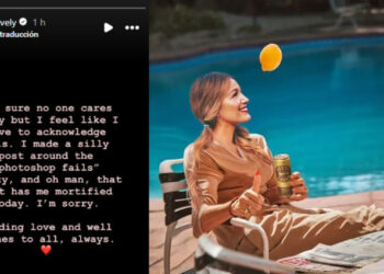 BLAKE LIVELY SE DISCULPA TRAS BURLARSE DE KATE MIDDLETON POR EDICIÓN FOTOGRÁFICA