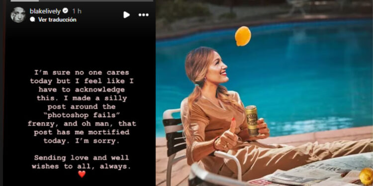 BLAKE LIVELY SE DISCULPA TRAS BURLARSE DE KATE MIDDLETON POR EDICIÓN FOTOGRÁFICA 1 BLAKE LIVELY SE DISCULPA TRAS BURLARSE DE KATE MIDDLETON POR EDICIÓN FOTOGRÁFICA