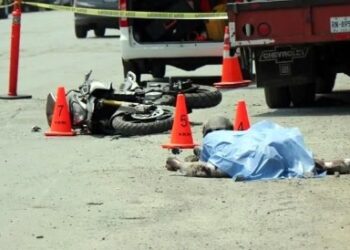 ATROPELLAN Y MATAN A ASALTANTE EN MOTO QUE ROBÓ 2.5 MILLONES