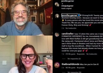 MARK RUFFALO Y JENNIFER GARNER CELEBRAN 20 AÑOS DE ‘SI TUVIERA 30’ CON UN ENCUENTRO VIRTUAL MEMORABLE