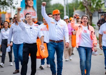 OFRECE RAÚL CANTÚ MÁS OBRA PÚBLICA Y MEJORES SERVICIOSEN SALINAS VICTORIA