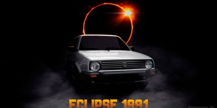VOLKSWAGEN GOLF ECLIPSE 1991: LA FUSIÓN PERFECTA ENTRE AUTOMÓVILES Y ASTRONOMÍA 1 VOLKSWAGEN GOLF ECLIPSE 1991: LA FUSIÓN PERFECTA ENTRE AUTOMÓVILES Y ASTRONOMÍA