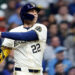 JARDINERO ESTRELLA DE LOS MILWAUKEE BREWERS, CHRISTIAN YELICH, FUERA POR LESIÓN DE ESPALDA 7 JARDINERO ESTRELLA DE LOS MILWAUKEE BREWERS, CHRISTIAN YELICH, FUERA POR LESIÓN DE ESPALDA