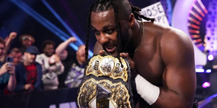 SWERVE STRICKLAND SE CORONA COMO CAMPEÓN MUNDIAL DE AEW 1 SWERVE STRICKLAND SE CORONA COMO CAMPEÓN MUNDIAL DE AEW