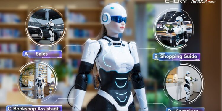 REVOLUCIONARIO ROBOT "MORNINE" SE INTEGRA AL SERVICIO AL CLIENTE DE CHIREY 1 REVOLUCIONARIO ROBOT “MORNINE” SE INTEGRA AL SERVICIO AL CLIENTE DE CHIREY