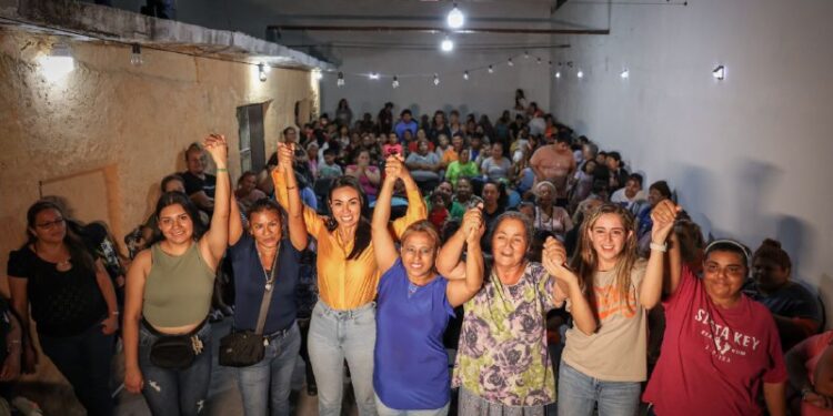APOYAN REPRESENTANTES DE VECINOS EN SAN NICO CANDIDATURA DE ALE MORALES
