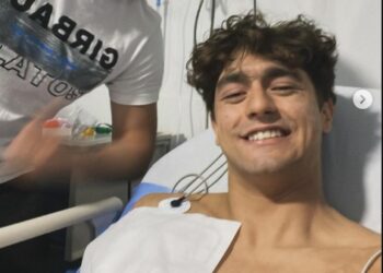 HIJO DE CRISTINA HURTADO SUFRE LESIÓN Y SE ALEJA TEMPORALMENTE DE LA NATACIÓN